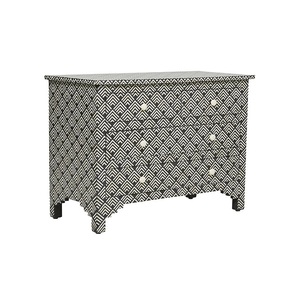 Armoires de salon en incrustation d'os de style moderne meubles en gros commode pour usage domestique - Product Image 3