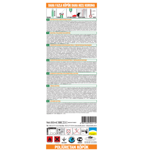 โฟมโพลียูรีเทนพิเศษ 850 มล. - แบบมือถือ - Product Image 2