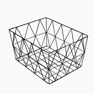 Corbeille à fruits de cuisine en fer forgé, panier de cuisine fait à la main, panier à linge, panier à ustensiles en métal - Product Image 1