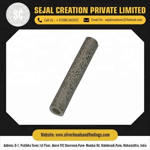 925 Tubes d'extrémité en argent prêts à l'emploi Résultats de bijoux en gros Tubes d'extrémité en argent sterling pour cordons - Product Image 3