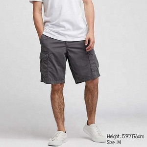 Pantalones Cortos Cargo Casuales de Lona Ecológica para Hombre, Antiarrugas, con Bolsillos con Botones, Impermeables, Tallas XS a 6XL - Product Image 6