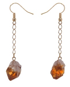 Boucles d'oreilles à points et chaînes - Product Image 2