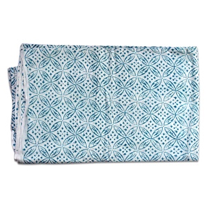 Tela de Algodón Orgánica de Alta Calidad, Ecológica, con Estampado en Bloque, Hecha a Mano en India, Blanca, para Camisas de Niños y Niñas, Decoración del Hogar - Product Image 2