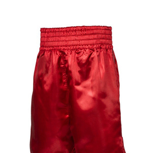 Short de boxe Muay Thai rouge avec logo et couleur personnalisés, nouveau - Product Image 1
