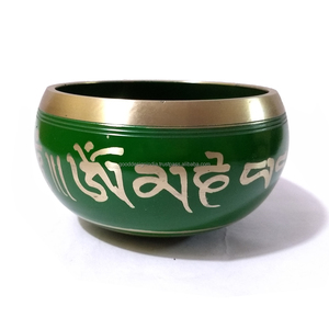2024 bol chantant en laiton bol chantant en métal Antique article le plus vendu en gros indien de Bronze bol chantant de haute qualité - Product Image 2