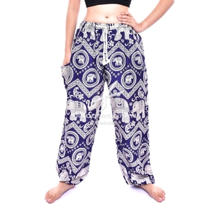 กางเกงฮาเร็มเอวยางยืด,กางเกงใส่ได้ทั้งชายและหญิง - Product Image 5