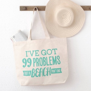 Custom <b>Black</b> Cotton <b>Canvas</b> Tote <b>Bag</b> New Style Eco-Friendly Gift Shopping <b>Bag</b> with Letter Pattern for Promotion - Product Image 2