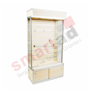 Vitrine en verre de canal pour vitrine de pharmacie Vitrines Shop et conteneur de bijoux - Product Image 1