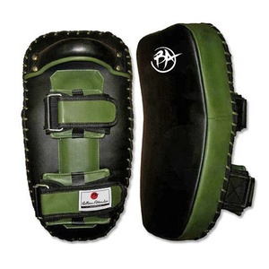 Coussin de frappe Muay Thai, coussin de frappe thaïlandais, coussin de frappe incurvé pour les bras, boxe, MMA, bouclier de frappe, mitaines, logo personnalisé, cuir PU, service OEM - Product Image 1