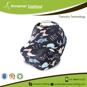 Funda de asiento de coche para bebé, algodón orgánico, alta calidad, nuevo diseño - Product Image 3