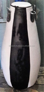 Saco de boxeo con logotipo personalizado para entrenamiento de boxeo y Kickboxing, cuero PU duradero para gimnasio, ejercicio, saco de boxeo colgante, Correa larga OEM - Product Image 4