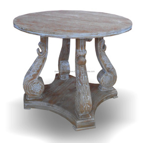 Muebles-Acabado desgastado de roble francés de muebles de juego de comedor - Product Image 2