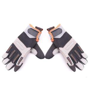Mechanical Safety Gloves Anti Vibration Leather Work Hand Protect Tool - Product Image 5