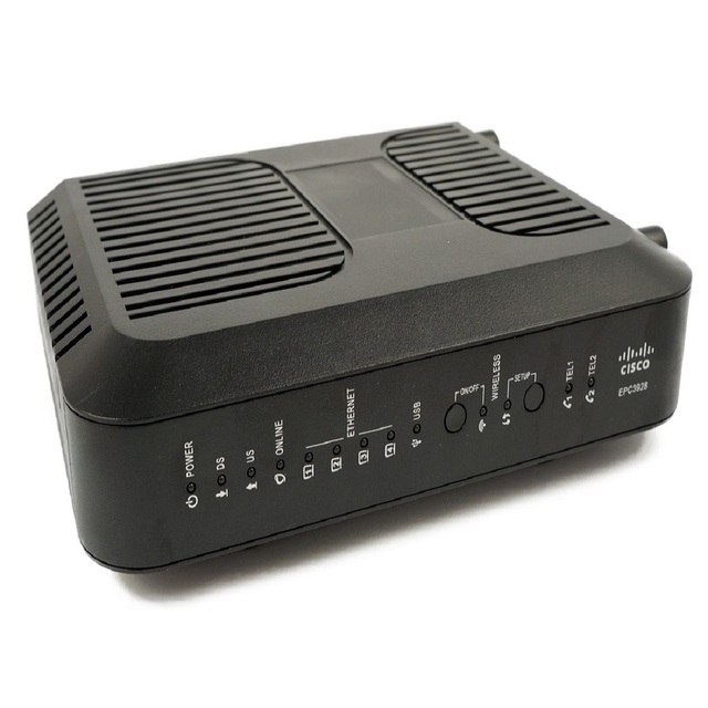 EPC3928AD Docsis / EuroDocsis 3.0 8x4 Dual WIFI 2.4 & 5G Cable Modem eMTA