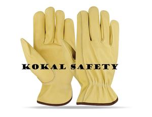 Guantes de piel de oveja personalizados, guantes de trabajo, guantes de conductor - Product Image 3