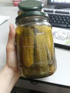 ง่ายต่อการขายดองสารพันกระป๋องมะเขือเทศเชอร์รี่และแตงกวาเด็ก-Gherkins ในขวดกับวันหยุด - Product Image 6