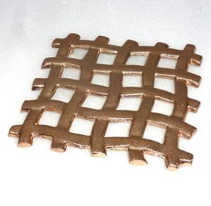 Tricot rond décoratif en métal moulé, pour résistant à la chaleur - Product Image 3