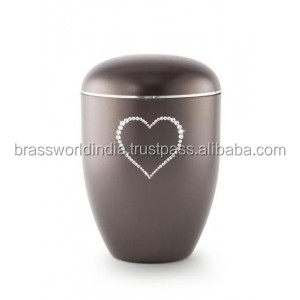 Suministros funerarios, urna de ceniza de latón - Product Image 2