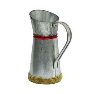 Pichet en métal galvanisé, nouveau design 2034, vente en gros pour hôtels, restaurants et usage domestique, pour lait et eau - Product Image 5