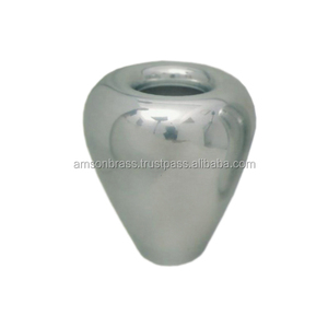 Jardinière de pot de fleur de jardin moderne Grande jardinière en aluminium martelé Jardinière en métal fabriquée manuellement en Inde - Product Image 6