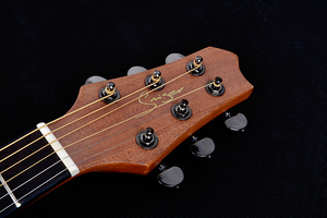 41 pulgadas cutaway guitarra acústica, madera maciza guitarras acústicas, folk guitarra tamaño (GA-T10S-41) - Product Image 3