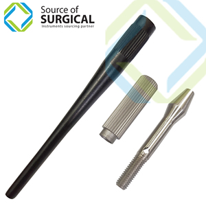 Blade <b>Holder</b> Handle Black Color Anorized Handle Professional Suppliers of Surgical Scalpel Handles Blades - Product Image 3