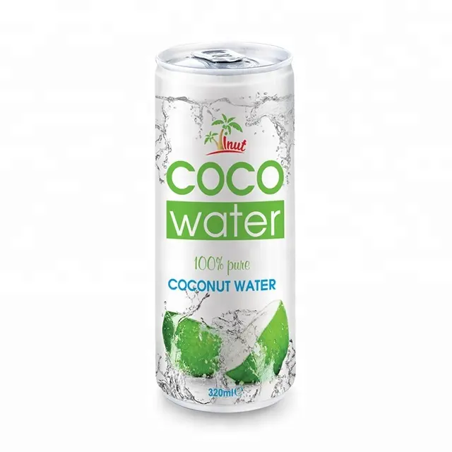 320Ml Blik Natuurlijke Jonge Kokosnoot Water