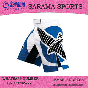 Mma Shorts Custom Sublimated Dragon MMA Fighting Shorts en pantalones cortos de artes marciales con logotipo personalizado y bordado, - Product Image 2