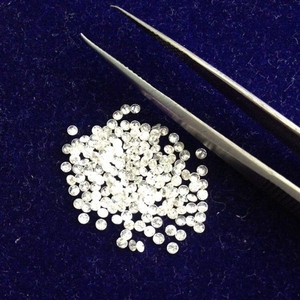 Lot de diamants ronds et brillants, coupe en vrac, de couleur blanche, taille de 2.60 à 3.30mm, offre spéciale - Product Image 1