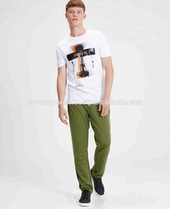 Venta al por mayor de ropa barata y personalizada, venta al por mayor, pantalones de chándal ajustados para hombre - Product Image 4