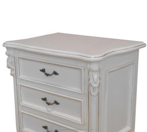 Wooden <b>White</b> <b>Nightstands</b> Furniture French Style. - Product Image 6