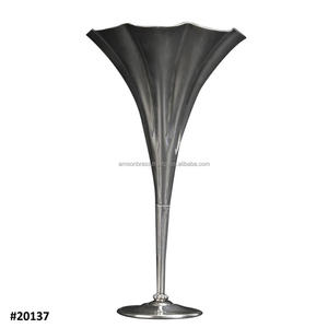 Florero de Metal Floreros de mesa para bodas y el hogar La mejor calidad Gran demanda Florero grande Centro de mesa de boda - Product Image 1