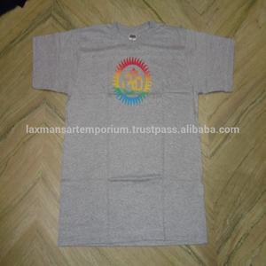 Dioses indios impresos batik mezcla impresa camisetas dioses diseños batik impreso camisetas tie Dye impreso batik camisetas al por mayor - Product Image 3