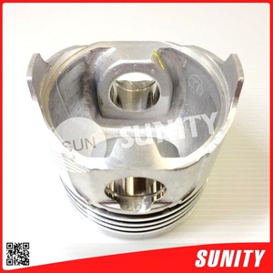 Pièce en alliage d'aluminium anti-usure argentée de haute précision pour moteur diesel agricole de remplacement TF55 TF60 105100-22091, fabriquée à Taïwan - Product Image 2