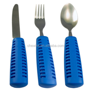 ช้อนสแตนเลส + TPR ที่ผ่านการรับรอง LFGB สำหรับผู้สูงอายุ ใช้ในชีวิตประจำวัน ผ่านการทดสอบการใช้งาน - Product Image 4