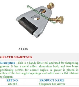 Crocker Graver Sacapuntas GS 686 Herramientas de joyería para joyeros - Product Image 2