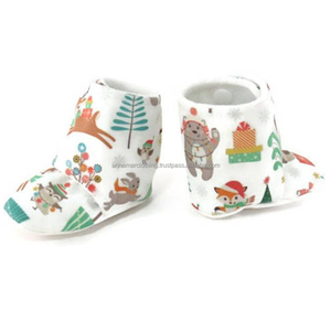 Chaussons en coton biologique pour bébés, nouveau Design, unisexe, à la mode, en coton, pour nouveau-né, prix sur le marché, 2018 - Product Image 1