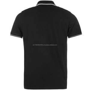 Haute Qualité 100% Coton Hommes pour Polo T-Shirt Demi Manches Dernières Conceptions Anti-Rides Solide Motif OEM Service En Gros - Product Image 2