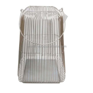 โคมไฟแบบเสาลวดเคลือบเงาสำหรับเทียนดีไซน์ล่าสุด - Product Image 1