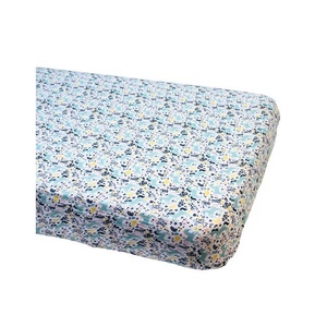 การออกแบบที่ทันสมัยผ้าฝ้าย100% พิมพ์มัสลินผ้าฝ้ายติดตั้งแผ่นสำหรับขาย - Product Image 1