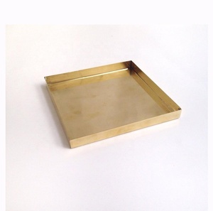 Cuadrado de latón bandeja - Product Image 1