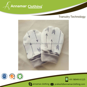 100% Organic Cotton Mittens Scratch Free 2018 New Unisex Newborn Mittens Glove - Product Image 5