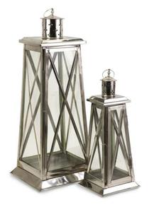 High Quality Nickel Plated Stainless Steel <b>Tapered</b> <b>Candle</b> Lantern Handmade Art India Home Wedding Decoration <b>Candle</b> Holders - Product Image 5