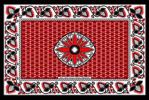 Tela Africana Khanga Kitenge de Algodón al por Mayor, Estampado de Cera Ankara para Prendas - Product Image 2