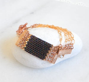 High Quality Gold Plated <b>Bracelet</b>, Multi Strand <b>Bracelet</b>, Link <b>Bracelet</b> - Product Image 1