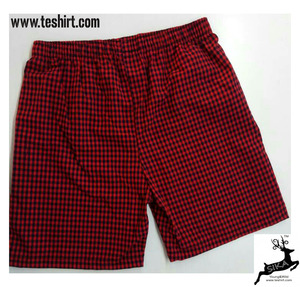 Men's Cotton Woven Plaid Anti-static Mid-Rise <b>Boxer</b> Shorts with <b>Custom</b> Waistband OEM Wholesale Tirupur - Product Image 6