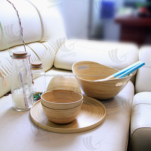 Kinglang — bols en bambou Vietnam, finition avec laque, style unique - Product Image 2
