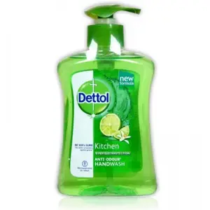 Dettol ปั๊มล้างมือในครัว + ของเหลว