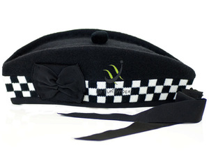 Chapeau écossais Highland et irlandais Tartan Glengarry/Kilt - Product Image 6