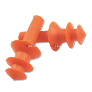 Tapones para los Oídos de Protección Auditiva de Seguridad Color Naranja - Product Image 1